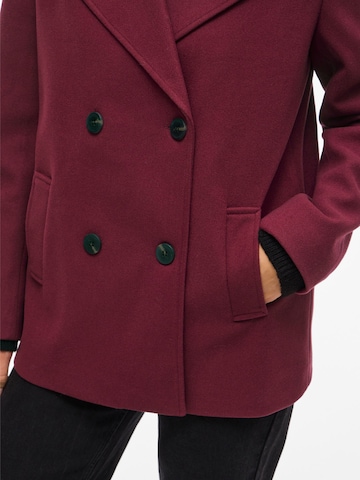 Manteau mi-saison VILA en rouge