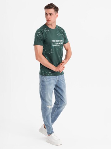 Ombre Shirt in Green