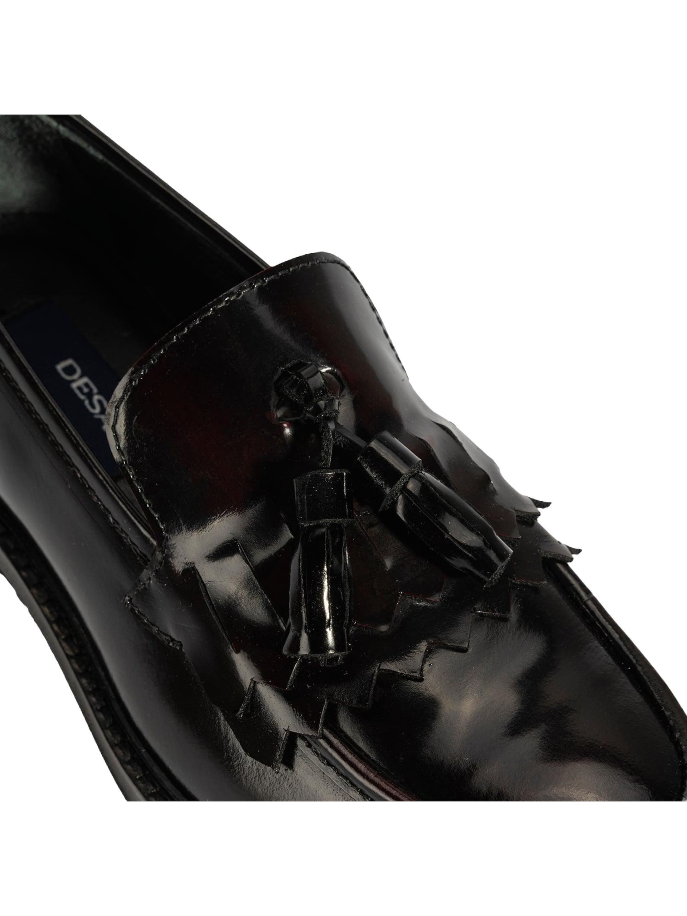 Mocassin 'Slip-On-Schuhe' Desa en rouge