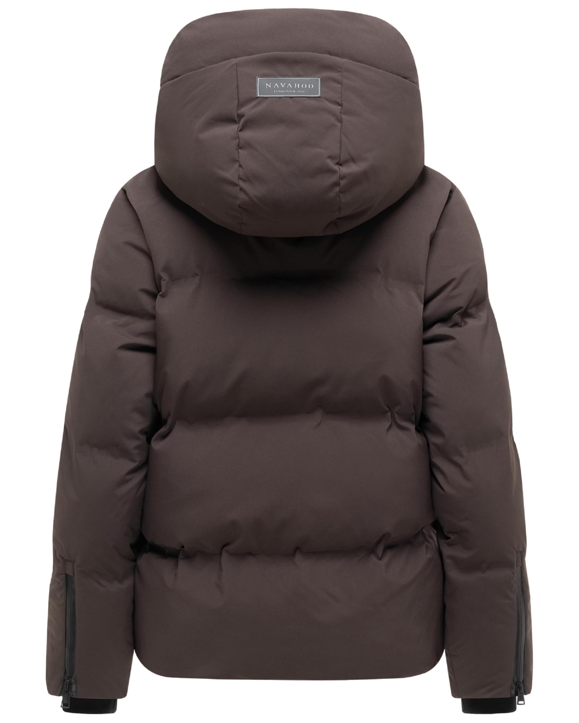 NAVAHOO Winterjas 'Wolkentanz XIV' in Bruin