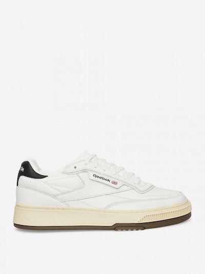 Reebok Baskets basses en blanc cassé, Vue avec produit