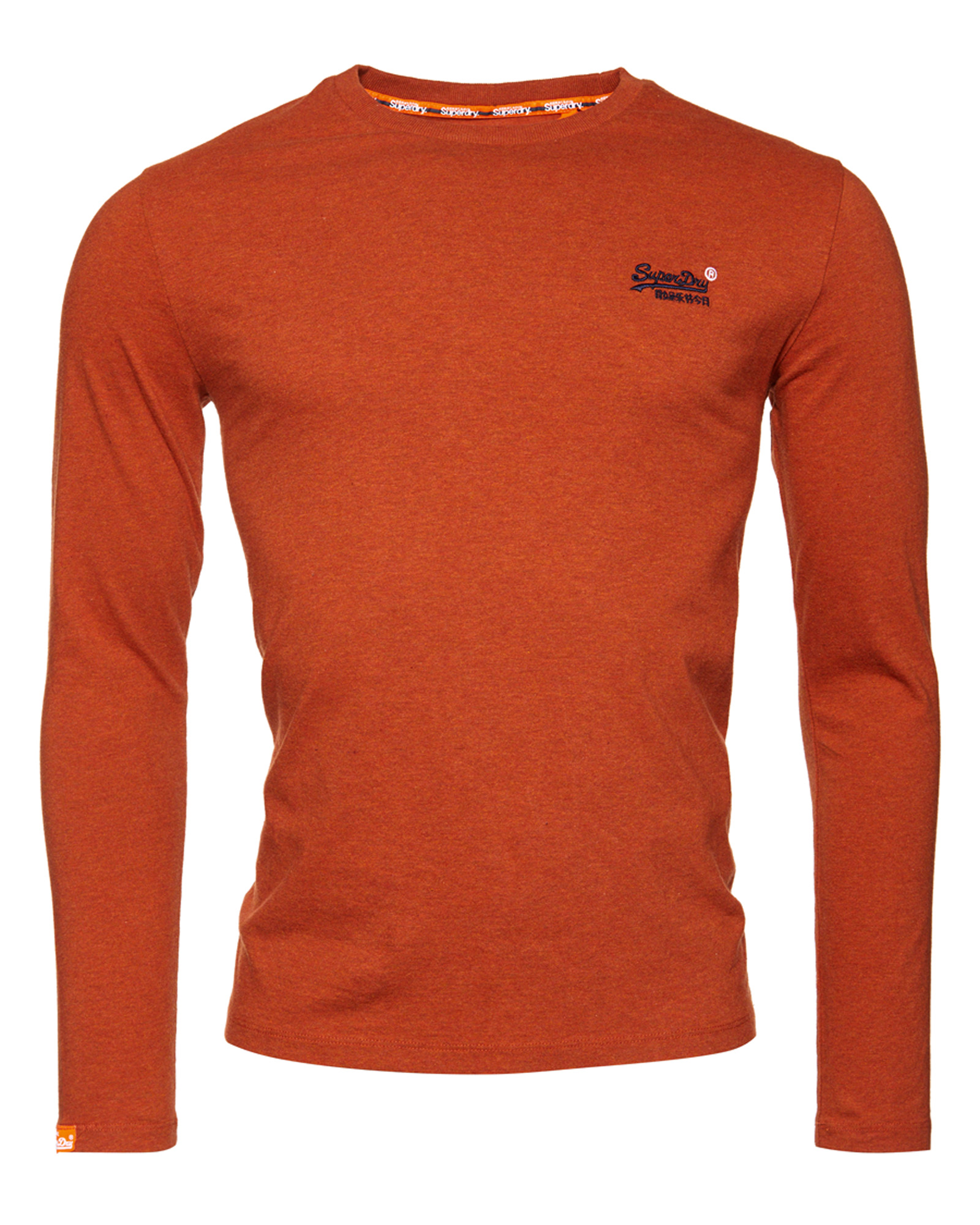 Superdry Shirt Orange Label in Orangemeliert 