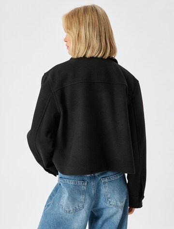 Koton Between-seasons coat in Black