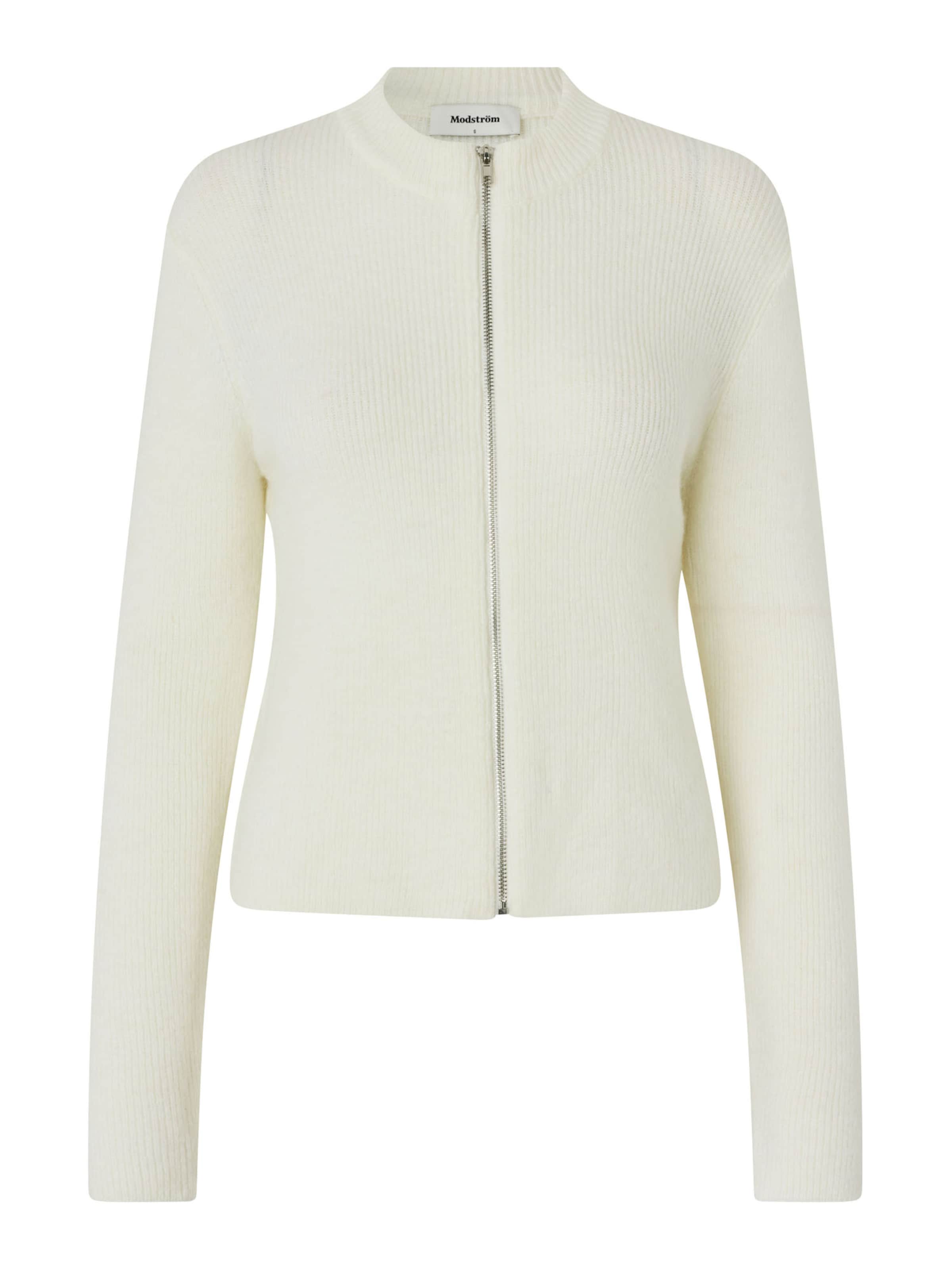 modström Knit Cardigan &#x27;Tree&#x27; in Beige: front