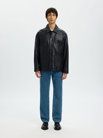 SELECTED Between-season jacket in Black