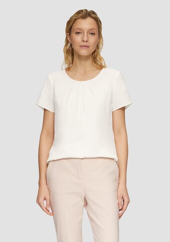 Chemisier s.Oliver BLACK LABEL en beige : devant