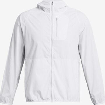 UNDER ARMOUR Athletic Jacket 'PHANTOM' in White: front