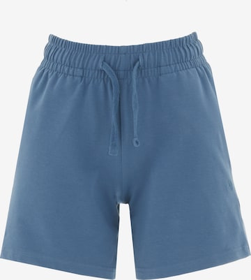 Organication Pants in Blue: front