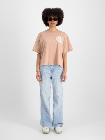 ALPHA INDUSTRIES Shirt in Orange