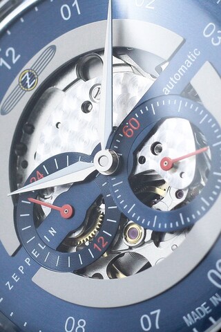 Zeppelin Analoog horloge 'New Captain's Line' in Zilver