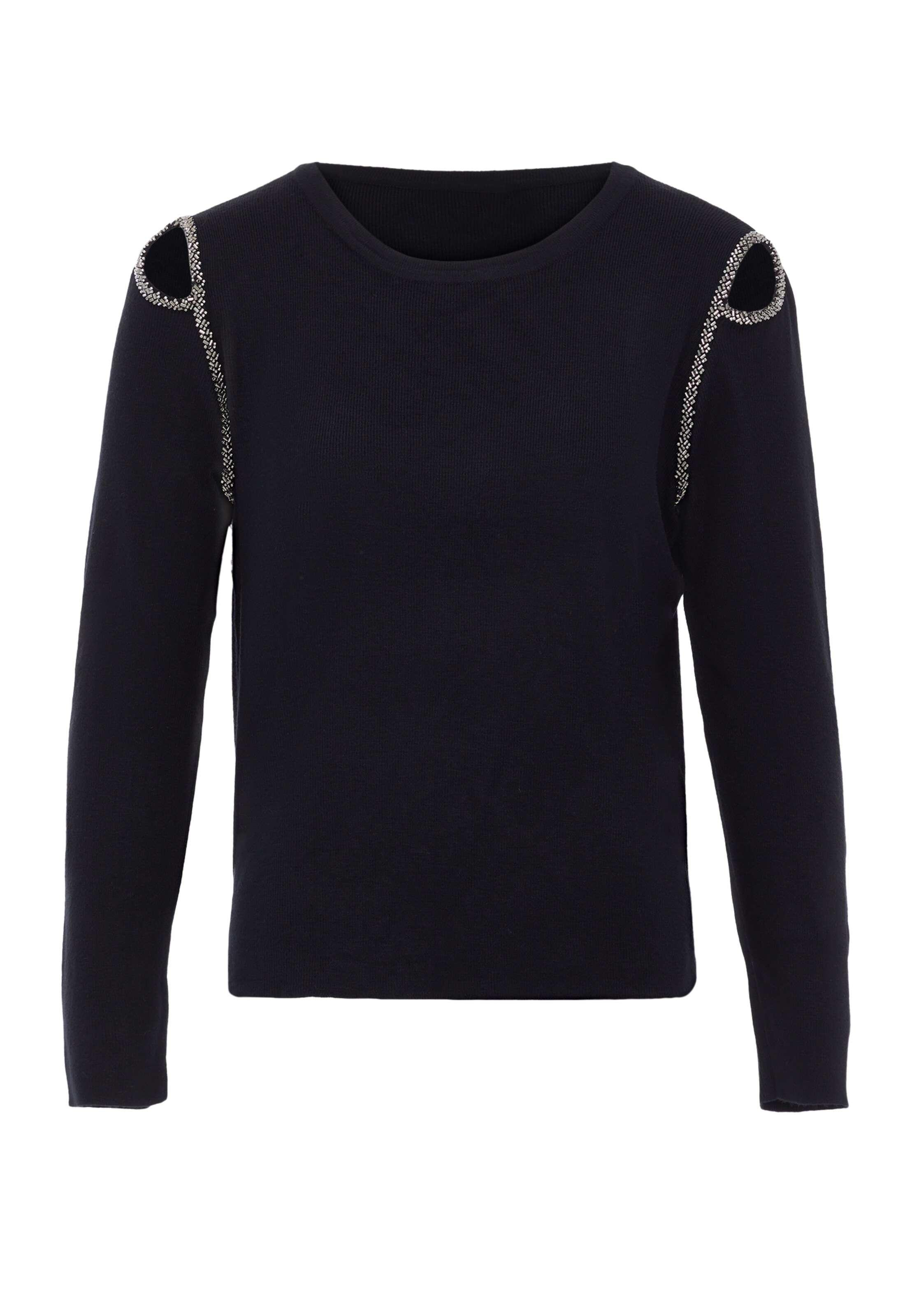 NAEMI Trui in Zwart: voorkant