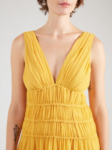 Abercrombie & Fitch Šaty – žlutá