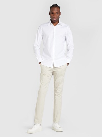 Slim fit Camicia di Michael Kors in bianco