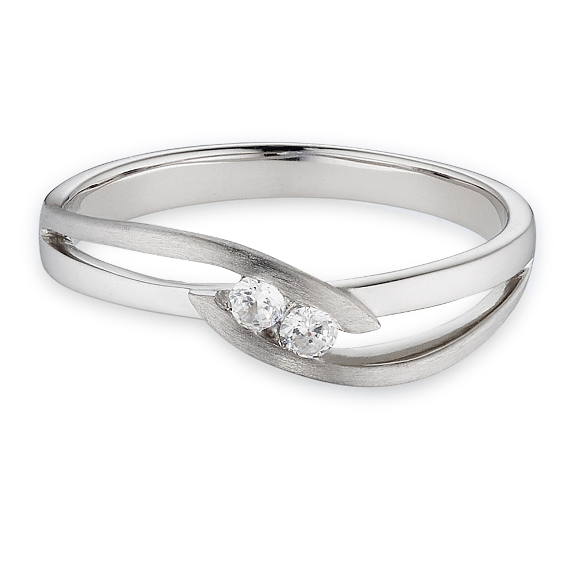 Bruno Banani LM Ring in Silber: Vorderseite