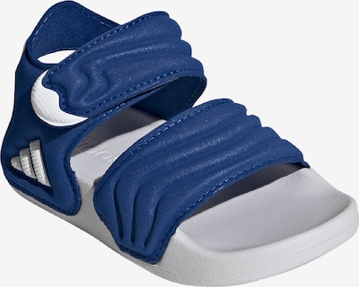 19 dydžio Sandalai / maudymosi batai 'ADILETTE' iš ADIDAS SPORTSWEAR, spalva – tamsiai mėlyna / balta, Prekių apžvalga