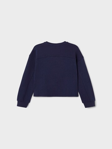 NAME IT Sweatshirt 'DIRIKKE' i blå