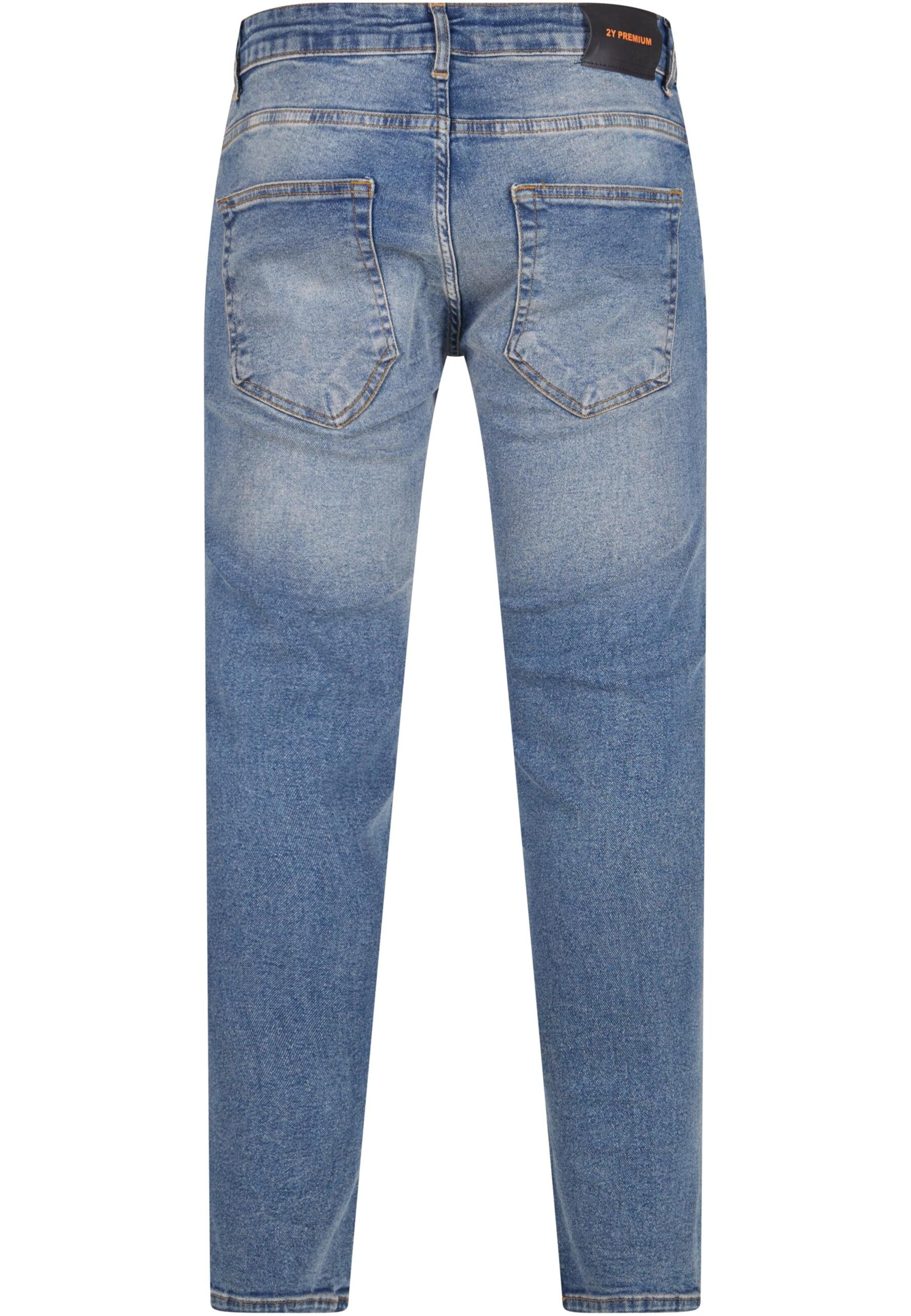 Skinny Jeans di 2Y Premium in blu