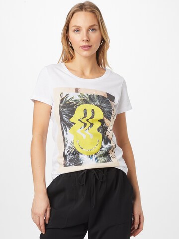 EINSTEIN & NEWTON Shirt 'Palms' in Wit: voorkant