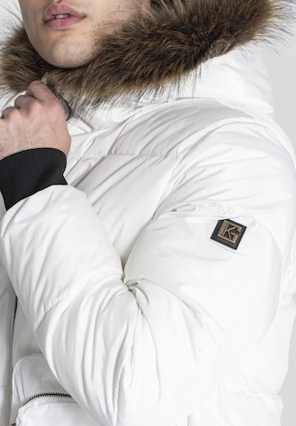 Gianni Kavanagh Winterjacke 'Utility' in Weiß