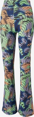 PUMA Flared Sportbroek 'DARE TO FEELIN' in Zwart: voorkant