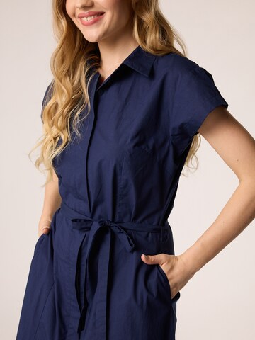 Quiosque Shirt dress in Blue