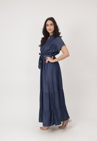 Robe Elara en bleu