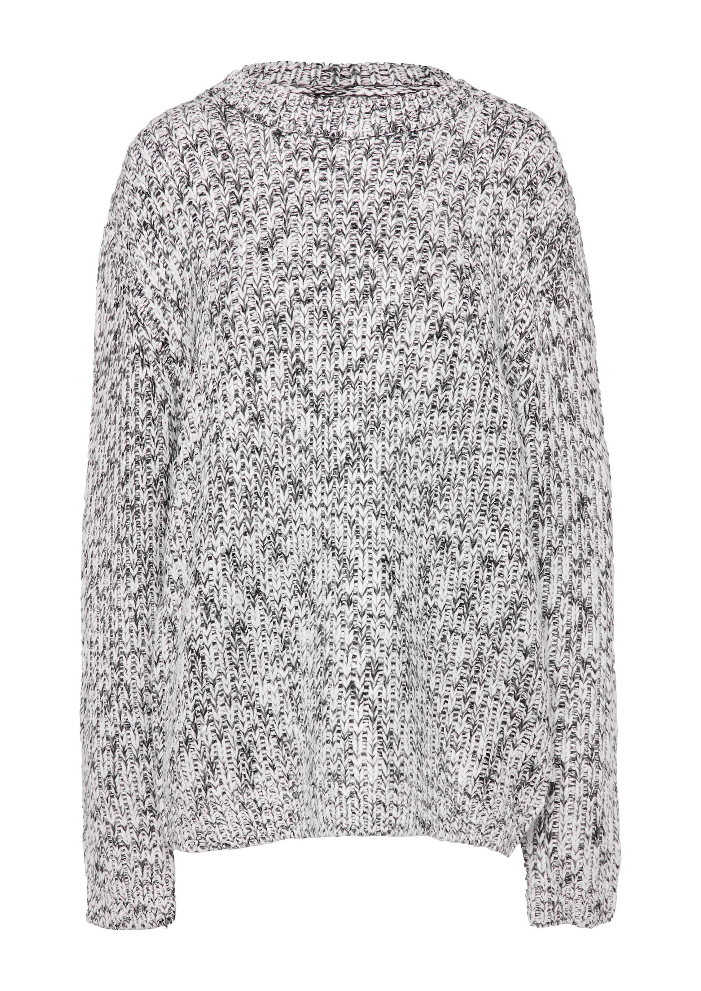 QS Pullover in Schwarz: Vorderseite