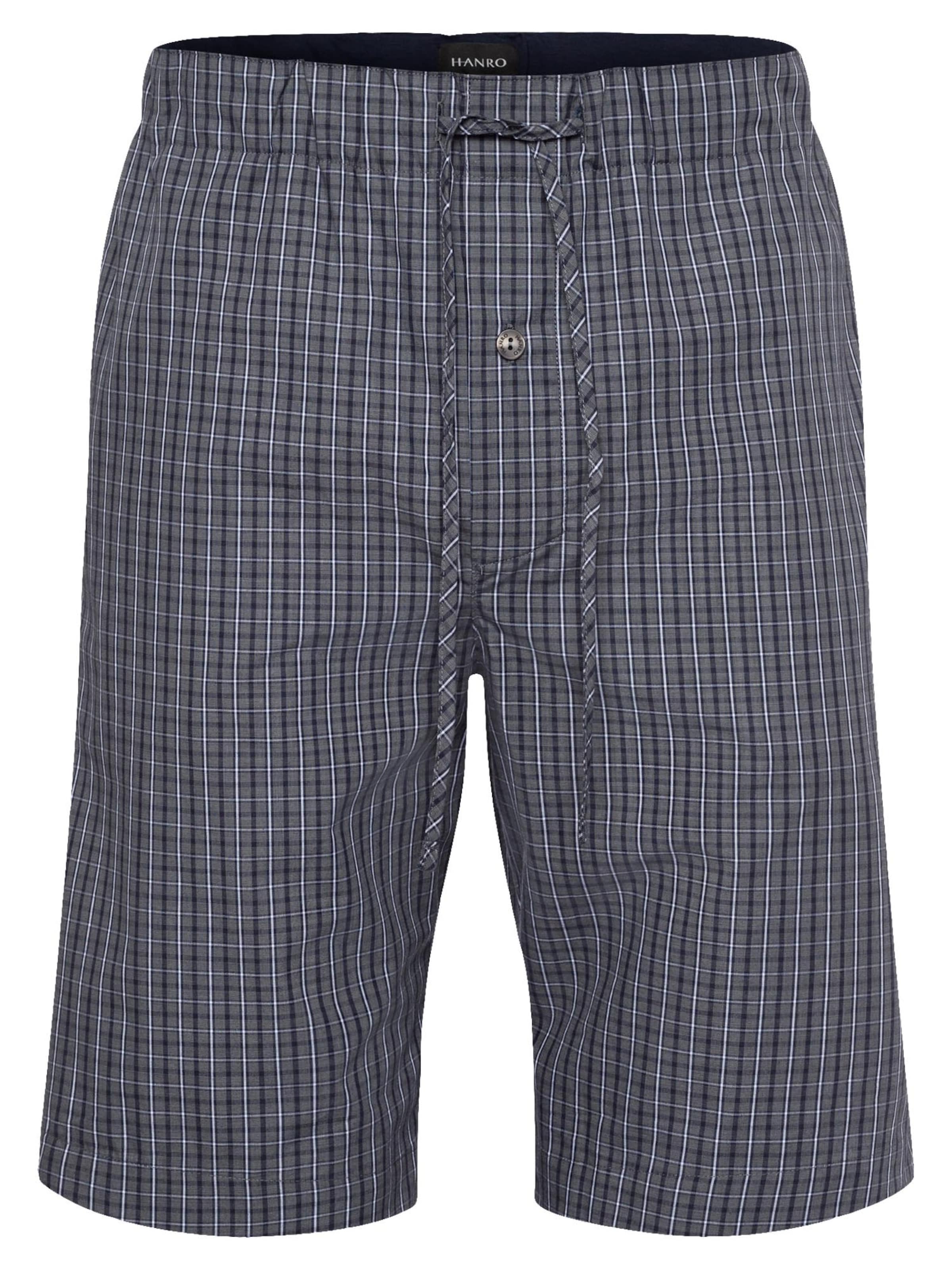 Hanro Pyjamabroek 'Night & Day' in Blauw: voorkant
