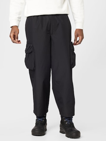 Calvin Klein Jeans - regular Pantalón cargo en negro: frente