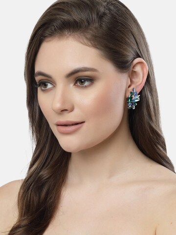 Boucles d'oreilles 'Valeriaka' AVANT-GARDE PARIS en vert