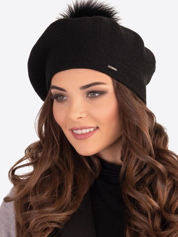 Vivisence Mütze '7035' in Schwarz