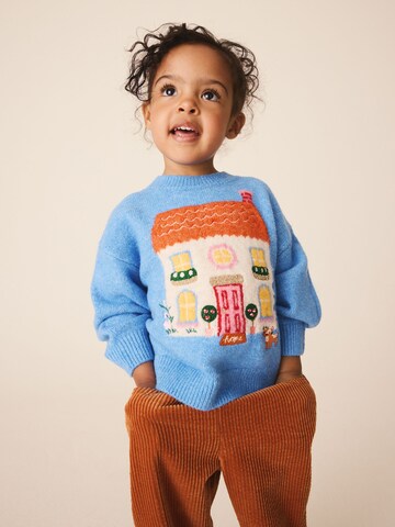 Next Trui in Blauw: voorkant