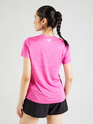 UNDER ARMOUR Funktionsbluse 'Twist' i pink