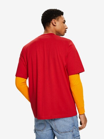 T-Shirt ESPRIT en rouge