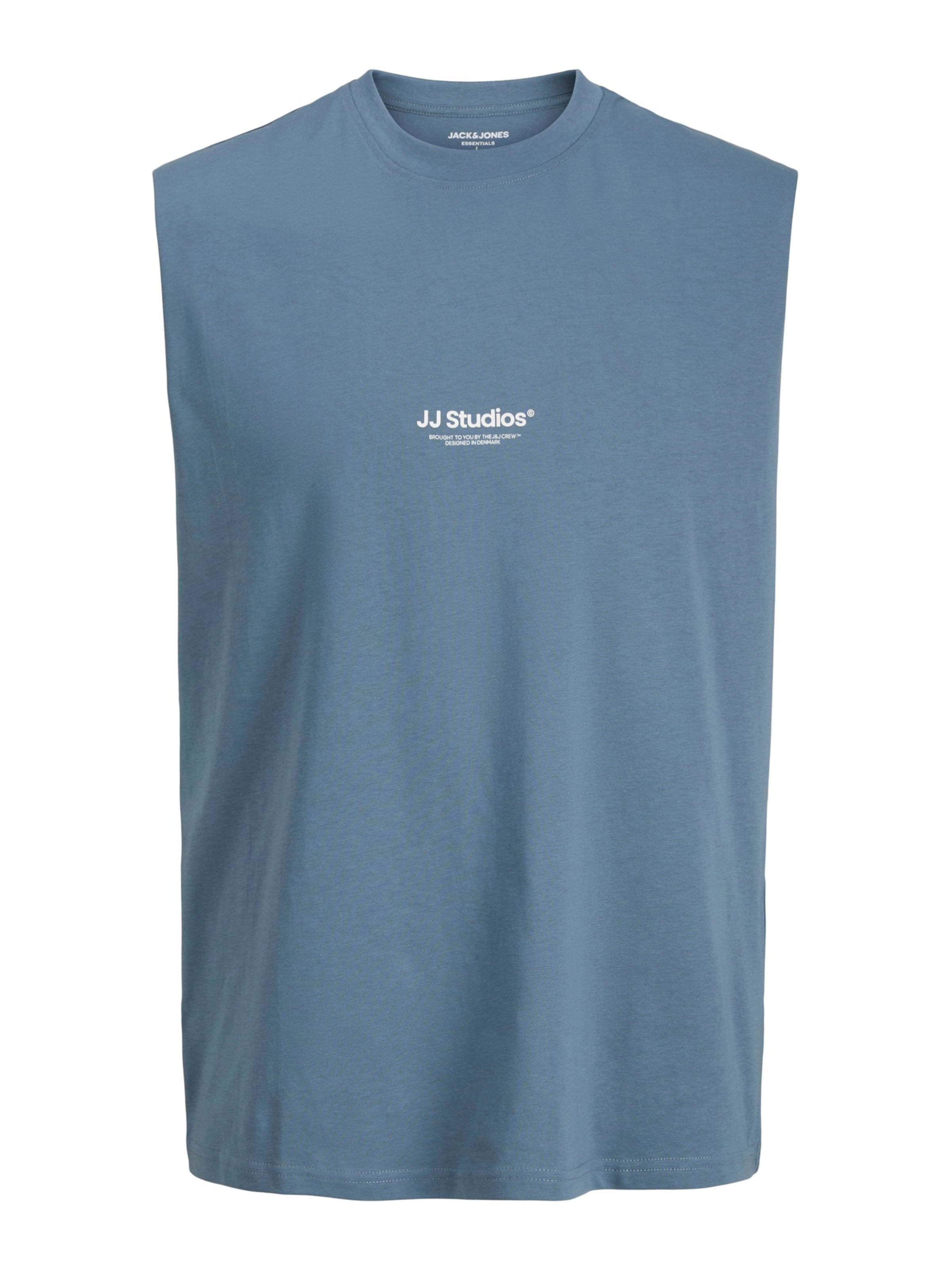 T-Shirt 'JJESOHO' JACK & JONES en bleu : devant