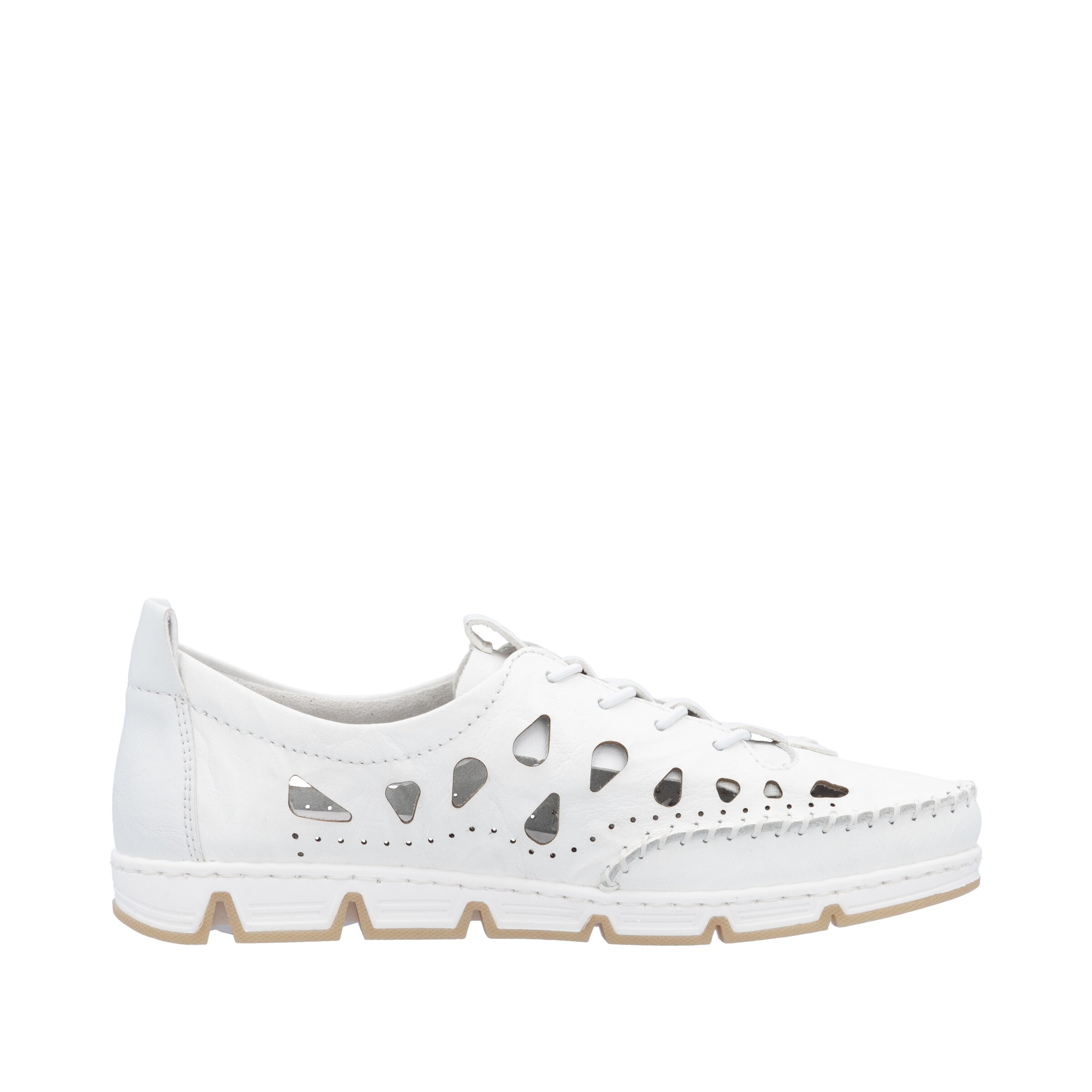 Rieker Schnürschuh in Weiß