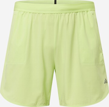 ADIDAS PERFORMANCE Regular Workout Pants 'Designed For Training Hiit' in Green: front