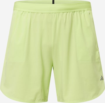 ADIDAS PERFORMANCE Workout Pants 'Designed For Training Hiit' in Green: front