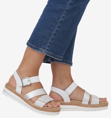 REMONTE Strap Sandals in White