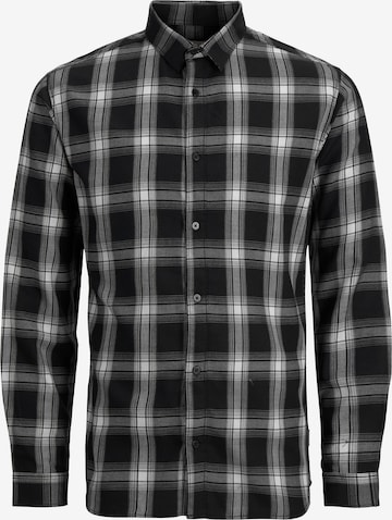 JACK & JONES Skjorte 'ORION' i svart: forside