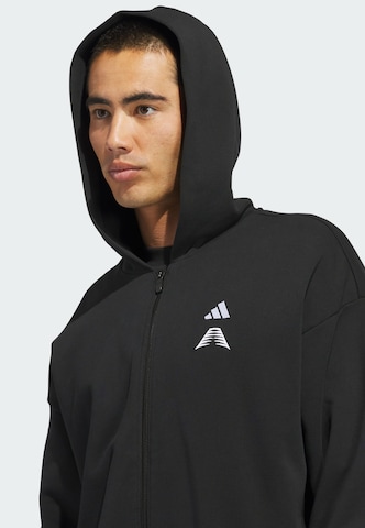 ADIDAS PERFORMANCE - Sudadera con cremallera deportiva 'Adidas x FARM Saccosh' en negro