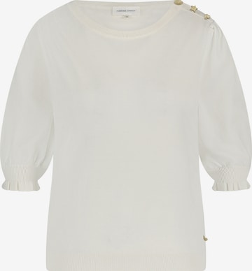 Pull-over Fabienne Chapot en beige : devant