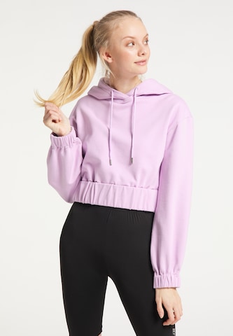 myMo ATHLSR Sweatshirt in Purple: front