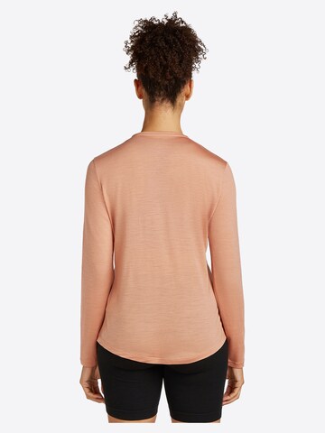 ICEBREAKER Shirt 'W Mer 125 Cool-Lite Sphere III LS Tee' in Green