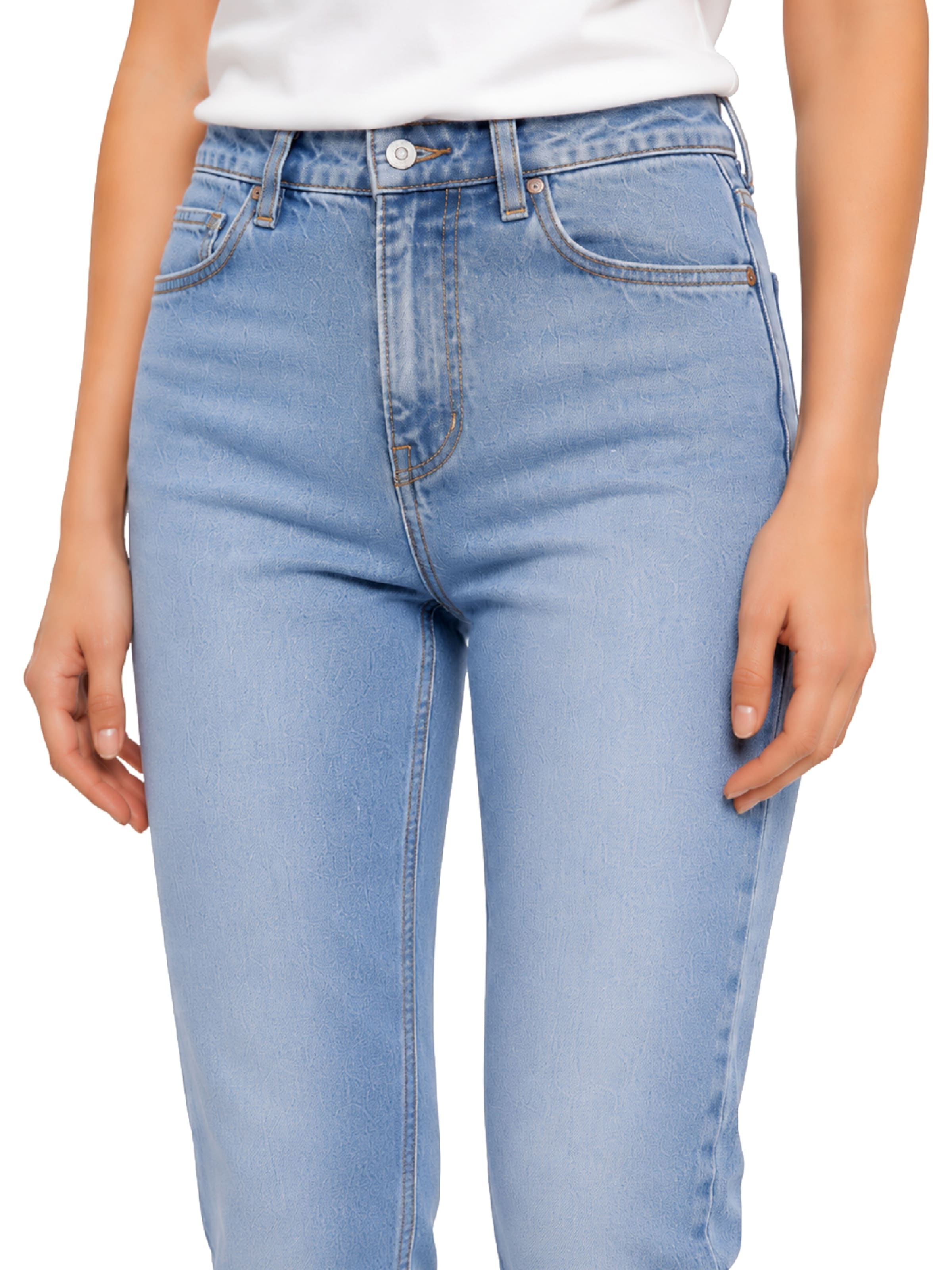 GUESS Skinny Kavbojke | modra barva
