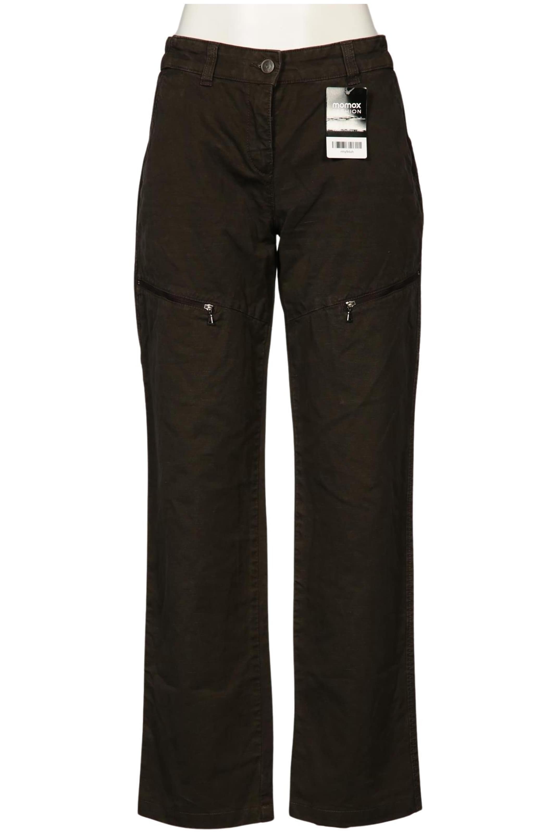 hessnatur Pants in M in Brown: front