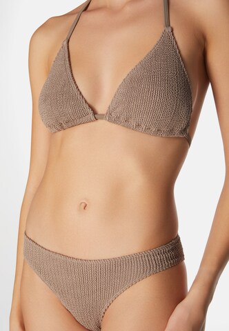 SORBET ISLAND Triangel Bikini 'Mia' in Bruin