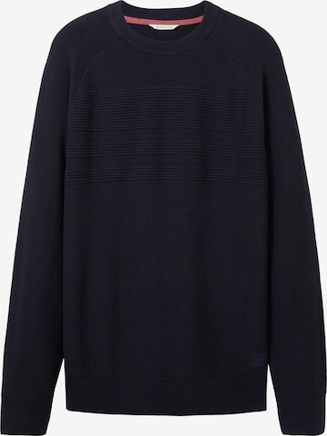 TOM TAILOR Sweater in Blue: front