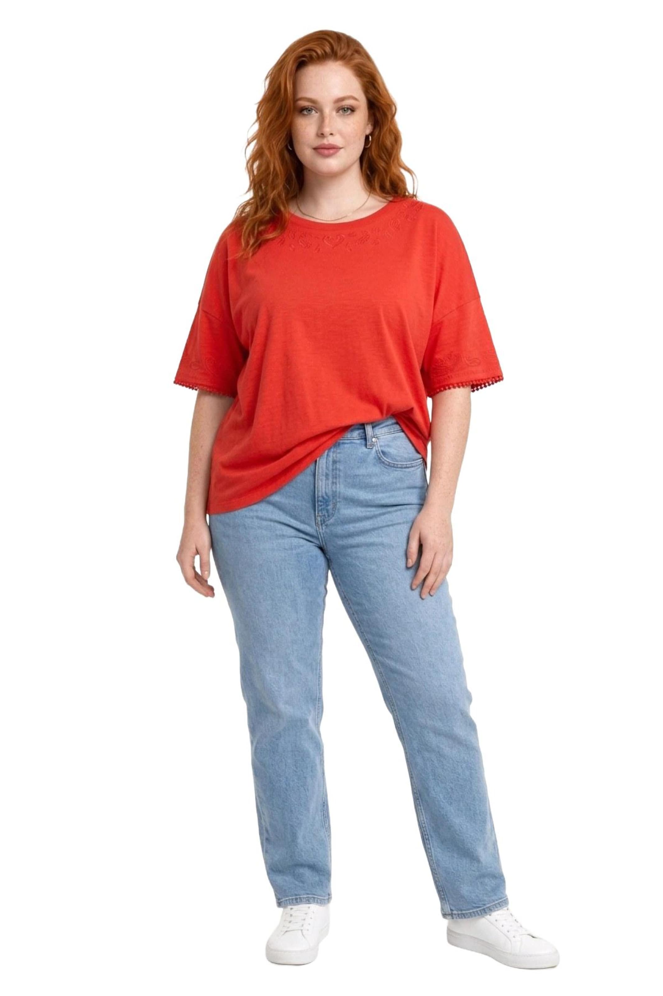 Shape Of You Shirt in Orange