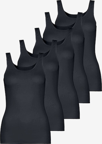 Nina von C. Undershirt 'Daily' in Black: front